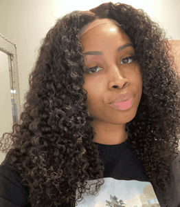 Ready Made - Mia - 4 X 4 Kinky Curly Lace Closure Wig